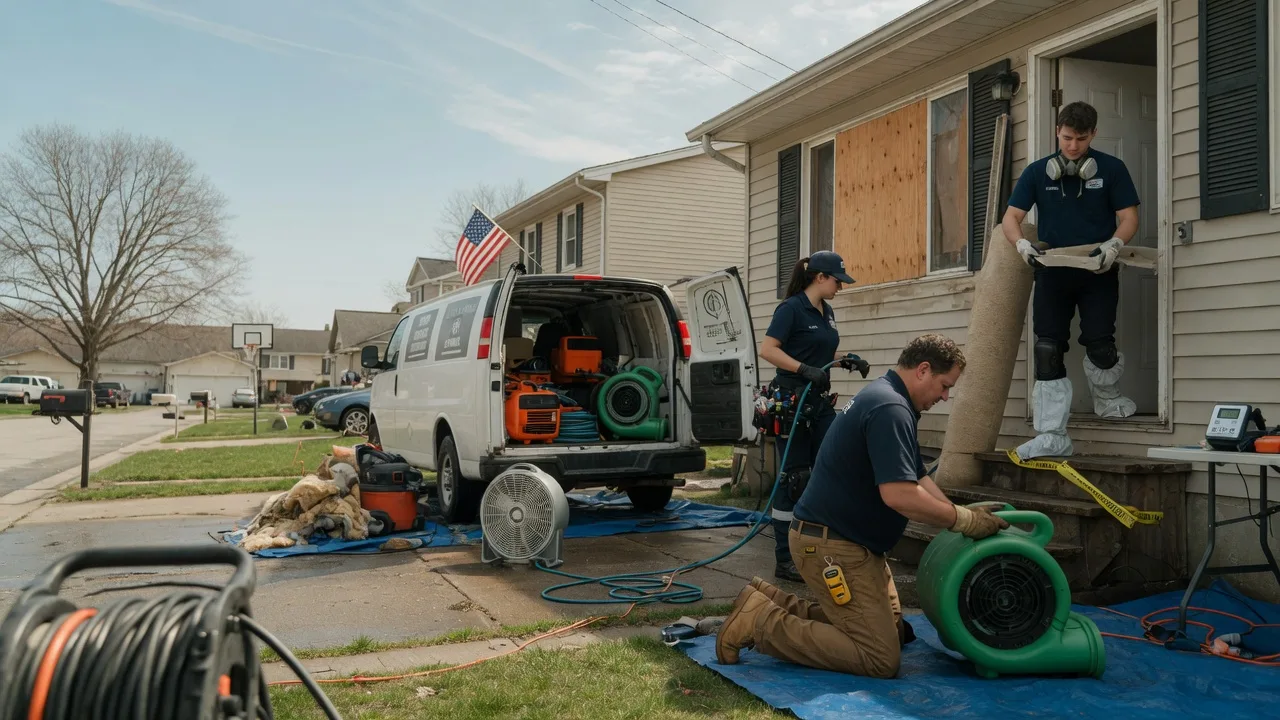 Water Damage Restoration in Clarkston, MI near me